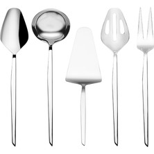 UltraMint Şık ve Kullanışlı 5 Parça Servis Seti, Mutfağınıza Estetik Katın