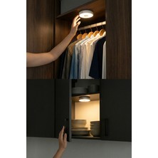 Cata CT-5180  Şarjlı Mıknatıslı Sensörlü Led–dolap Içi, Merdiven ve Gece Lambası (Gün Işığı)