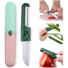 Sunup SN-29262 Bıçaklı Soyucu Çift Taraflı Pratik Sebze Meyve Soyucu