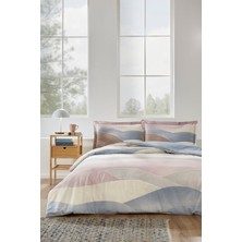 Özdilek Ranforce -Moderno Wave Kahve- Çift Kişilik Nevresim Takımı