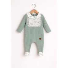 Carmin Baby Bebe Yaka Bebek Tulumu