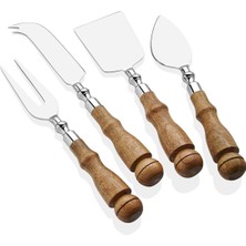 UltraMint Şık 4 Parça Peynir Servis Takımı, Modern ve Kullanışlı Tasarım