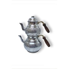 PremiumPort Bakır Görünümlü Alüminyum Çaydanlık Aile Boy 4, 2.85 Litre