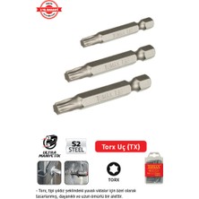 Tomax Torx Bits Uç T.15 x 50 mm (30 Adet)