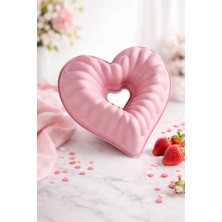 Luxxa Home Eros Kalp Döküm Kek Kalıbı Pembe