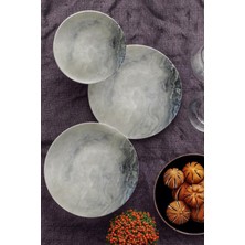 UltraMint 24 Parça Modern Yemek Takımı, Şık ve Dayanıklı Seramik Seti