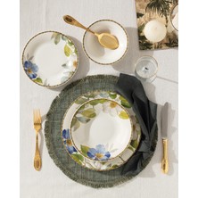 UltraMint Şık 6 Kişilik 24 Parça Modern Yemek Takımı Seti