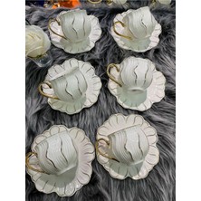 UltraMint Şık ve Dayanıklı Kahve Fincanı Seti, Günlük Kullanım Için Ideal