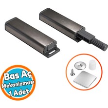 Nzb Bas Aç Mekanizma Kulpsuz Dolap Kapak Çekmece Uyumlu Bas Aç Çıt Çıt Mekanizma Metalik Kaplama