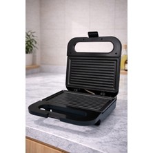 Sokany 750W Kompakt Tost ve Sandviç Makinesi Yapışmaz Plaka SK-08120
