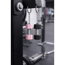 Mini Dumbbell Tasarımlı Anahtarlık