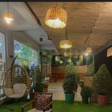 Bişkin Natural 50CM x 600CM Bambu Kamış Hasır Çit Dekoratif Bahçe Balkon ve Duvar Çiti Reed Fence