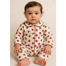 Buufuu Mevsimlik Bebek Çocuk Pamuklu Oya'li Alt Üst Takım