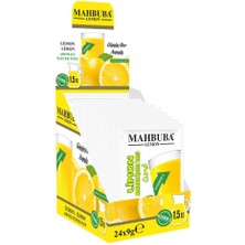Mahbuba Limon Aromalı Soğuk Toz İçecek 24x9gr