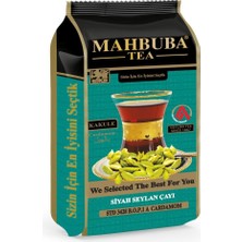Mahbuba STD 3428 Kakule Cardamom Aromalı İthal Seylan Sri Lanka Ceylon Kaçak Siyah Yaprak Çayı 200gr