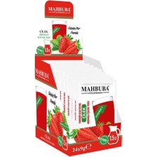 Mahbuba Çilek Aromalı Soğuk Toz İçecek 24x9gr