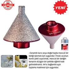 Tomax Elmas Eğimli Pah Kırma Ucu 9-38 mm