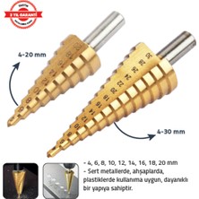 Tomax Kademeli Matkap Ucu 4 - 30 mm