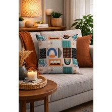 Evdek Çift Tarafı Baskılı Kırlent Kılıfı 6EBD10