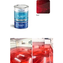 Demarin Solventsiz - Kokusuz Sıvı Mermer, Liquid Marble (Tezgah, Zemin Boyası) Metalik Seri