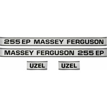 Peren Traktör Massey Ferguson 255 Ep Traktör Yan Yazı Takımı – Sağ Sol Etiket Seti