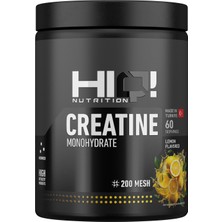 HIQ Nutrition 360g Limon Aromalı Kreatin Tozu 200 Mesh Yüksek Performanslı Sporcu Besini