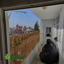 Bişkin 75CM Yükseklik x 400CM Genişlik Bambu Kamış Hasır Çit Dekoratif Bahçe Balkon ve Duvar Çiti Reedfence