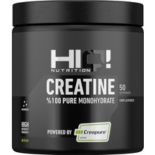 HIQ Nutrition Kreatin Monohidrat Toz 250 g %100 Saf Creapure Almanya Üretimi Yetişkin Sporcu Takviyesi