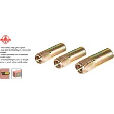 Tomax Çakmalı Çelik Dübel M6 (100 Adet)