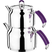 PremiumPort Büyük Boy Çaydanlık, Şık ve Dayanıklı Tasarım, Güçlü Isı Dağılımı