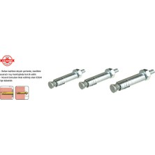 Tomax Borulu Dübel M 20 x 140 (7 Adet)