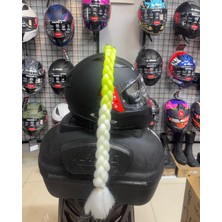 Avcı Motor Motosiklet Kask At Kuyruğu Örgülü