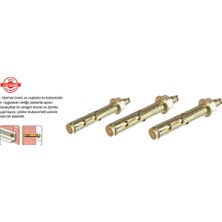 Tomax Gömlekli Dübel M 12 x 90 mm (25 Adet)