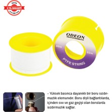 Tomax Odeon Boru Sızdırmazlık Ipi Teflon 80 mm (10 Adet)