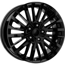 RC 18 Inç 5X120 Tranporter Caravelle Uyumlu Siyah Jant Modeli (4 Adet)