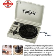 Tomax Ahşap Panç Seti 8 Parça Kutulu 64-127 mm