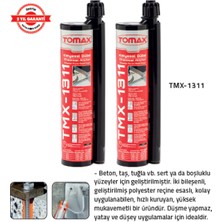 Tomax Kimyasal Dübel 345 ml Tmx 1311 (12 Adet)