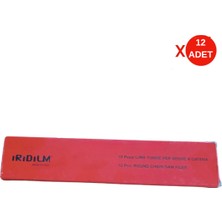 Iridium 5/32 4mm Motorlu Testere Zincir Bileme Eğesi 12 Adet