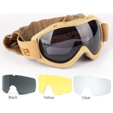 Evolite Balistik Protector Goggles - Coyote Mıl-Prf