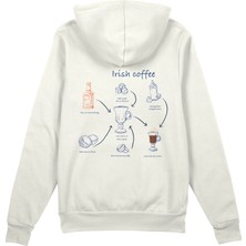 The Lucid Lab Irish Coffee Oversize Hoodie - Beyaz