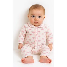 Buufuu Mevsimlik Çocuk Pamuklu Uzun Kollu Oya'li Alt Üst Takım