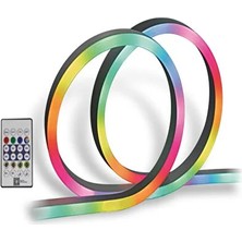 Cata CT-4567 Rgb Akıllı Pixel Neon LED Set – Ses Algılamalı | Kumandalı | Zamanlayıcılı | Mobil Uygulama KONTROLLÜ-12V | Alp-Ay Elektrik