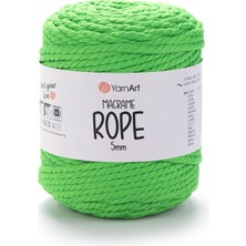 Yarnart Macrame Rope 5 mm  60% Cotton - 40% Viscose & Polyester 4'lü Paket