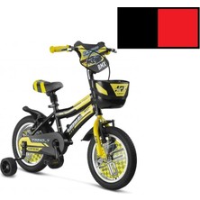 Ümit 1402 Bmx-Sepet-V-Erkek Çocuk Bisikleti 14 Jant Siyah Kırmızı