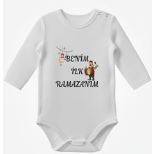 Benim Ilk Ramazanım Baskılı Uzun Kollu Bebek Body Zıbın