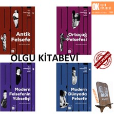 Batı Felsefesinin Yeni Tarihi Antik Felsefe - Ortaçağ Felsefesi - Modern Felsefenin Yükselişi - Modern Dünyada Felsefesi 4 Kitap - Anthony Kenny