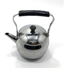 PremiumPort Üstten Tutmalı Çelik Çaydanlık ve Bitki Demliği Seti, Şık Tasarım