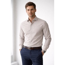 Eskişehir Mağazacılık Advante Gömlek Klasik Spor Çizgili