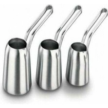 PremiumPort Paslanmaz Çelik Cezve Takımı Seti, Şık ve Dayanıklı Tasarım