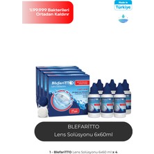 Blefaritto leens Solüsyonu 6x60 Ml 4 Adet